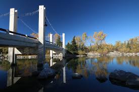 Princess Island Park Bridge - Calgary House Finder