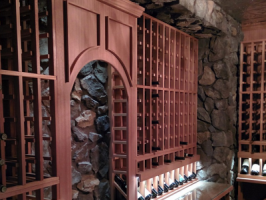 wine cabinets calgary Tru Woodcraft Inc Wine Cellars & Millwork