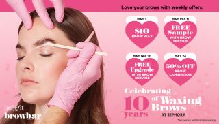 eyebrow waxing calgary Benefit Cosmetics Brow Bar