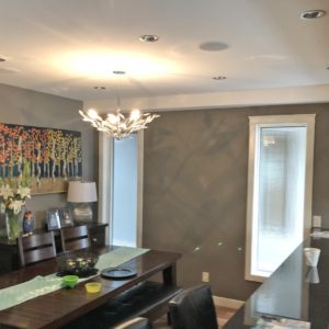 Dining Room Walls, Ceiling & Trim – Westmount