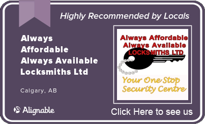 locksmiths in calgary Always Affordable Always Available Locksmiths Ltd